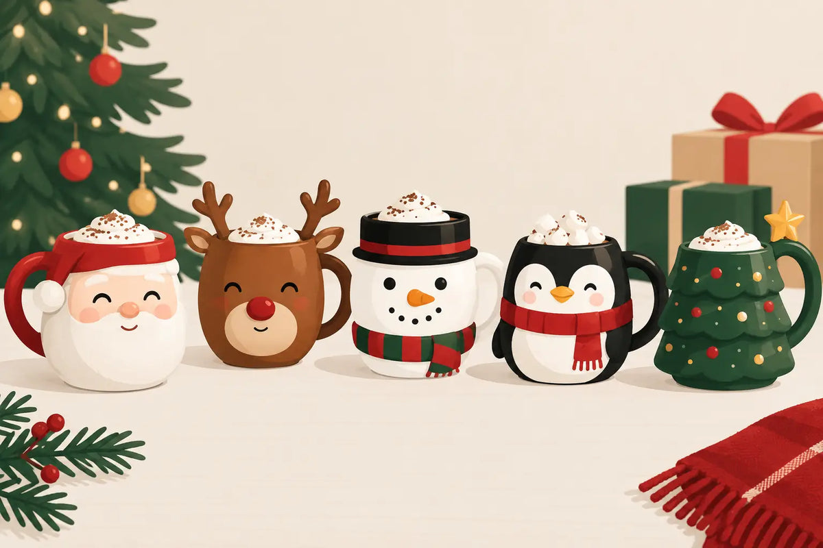 Novelty Christmas Mugs for Every Festive Personality