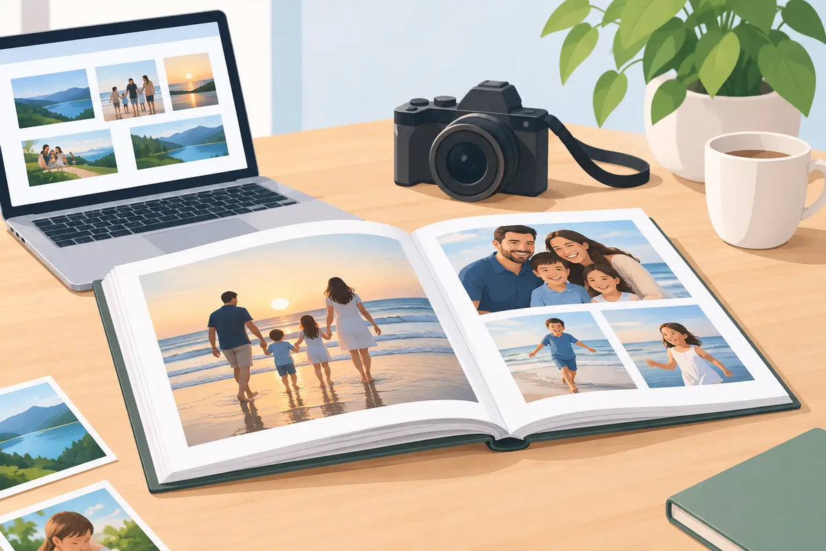 Create a Photo Book Online for Family Memories