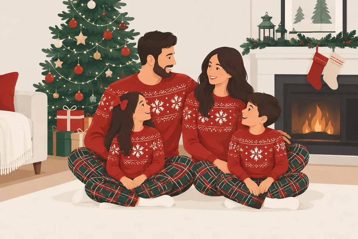 Matching Family Christmas Outfits That Feel Festive
