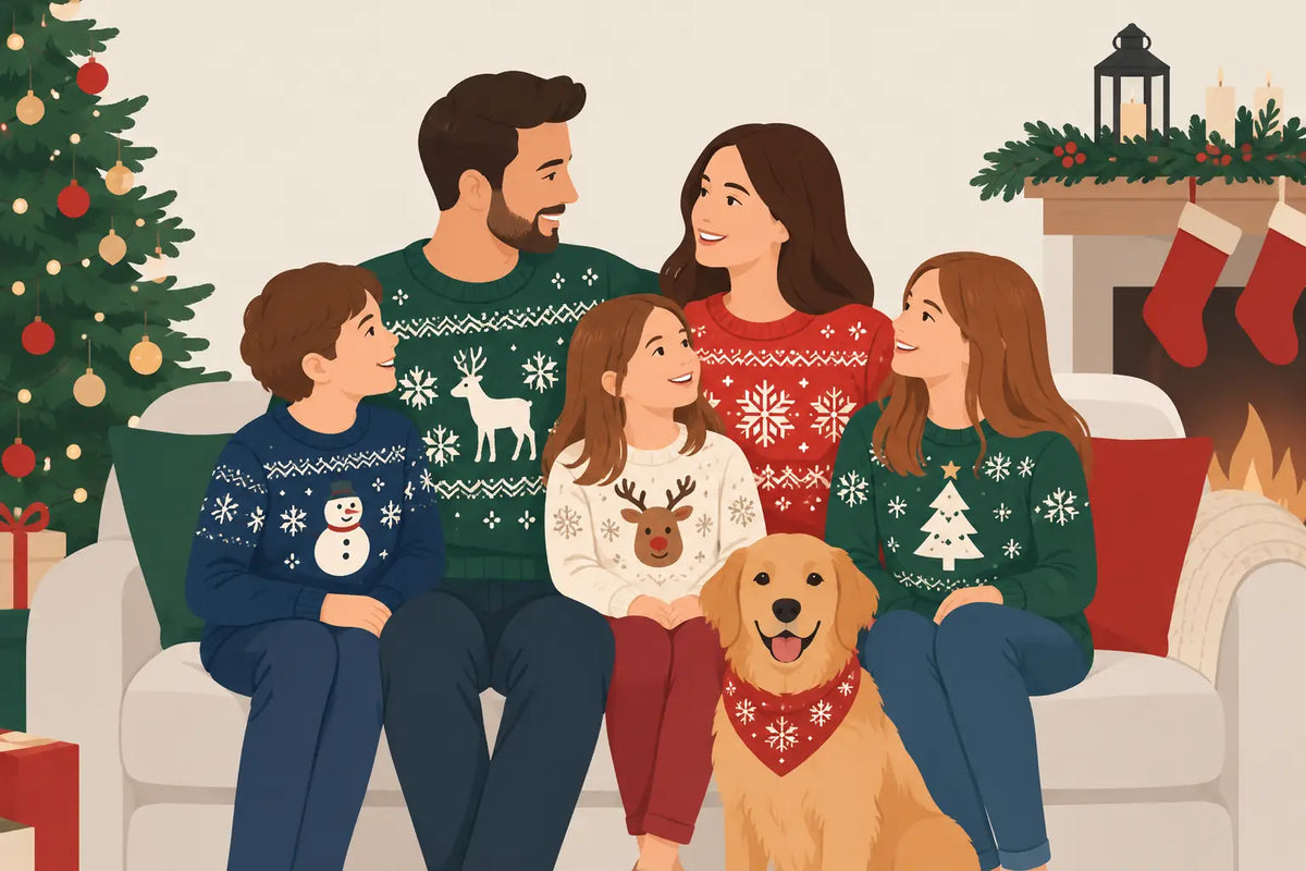 Personalised Christmas Jumper Ideas for Every Family